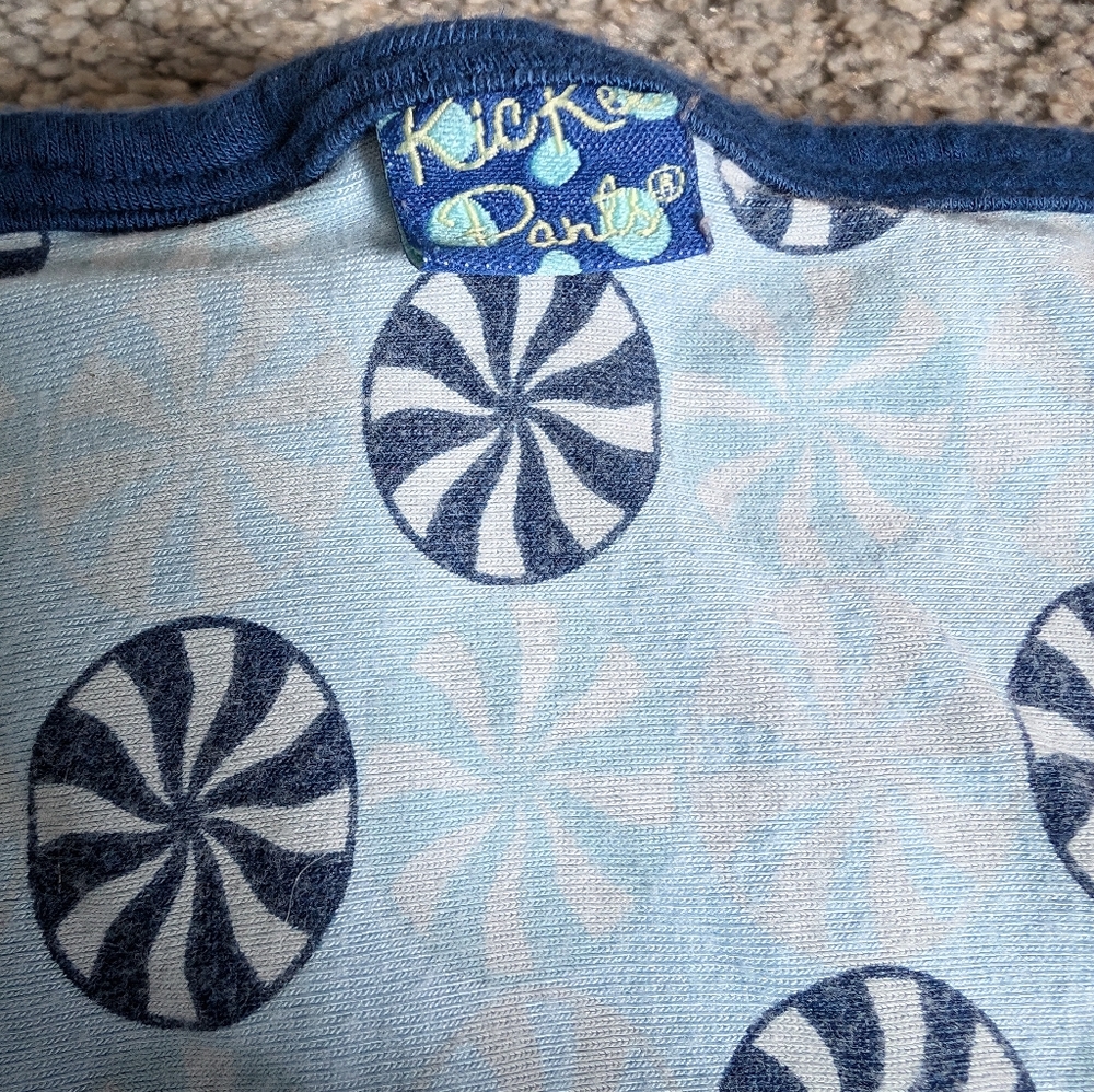 Kickee pants Christmas swaddle